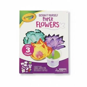 Crayola Design It Yourself Paper Flowers